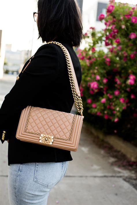 chanel boy bag instagram